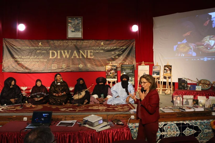 Conférence « L’Imzad, histoire d’un parcours » — Festival Diwane, joueuses d’imzad