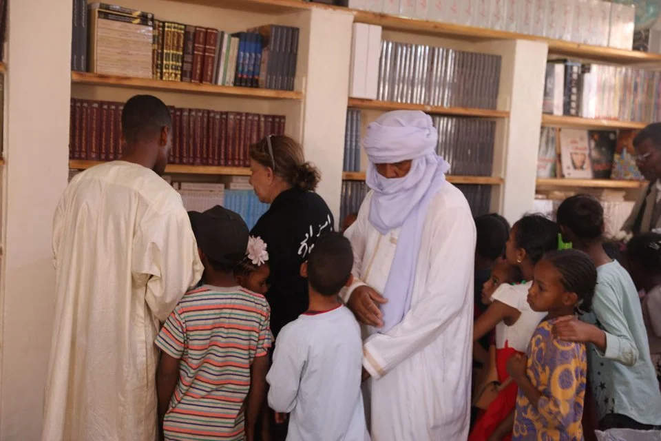 La bibliothèque de Dar El Imzad — Tamanrasset