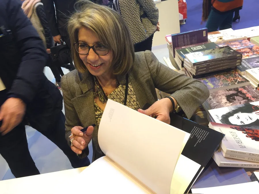 Farida Sellal lors d'une conférence internationale