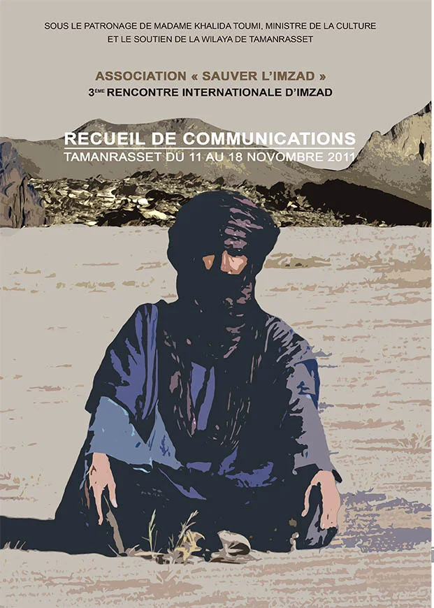 Affiche — 3ème Colloque international de l'imzad, 2011