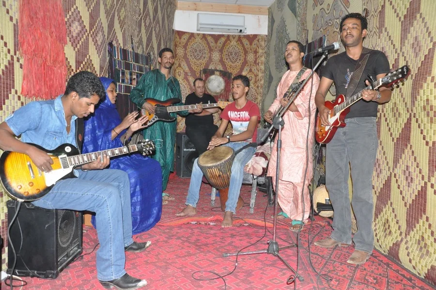 Le studio d’enregistrement de Dar El Imzad en 2013