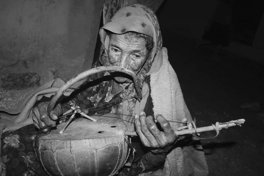 Elle m'a sauvé — portrait dans le désert