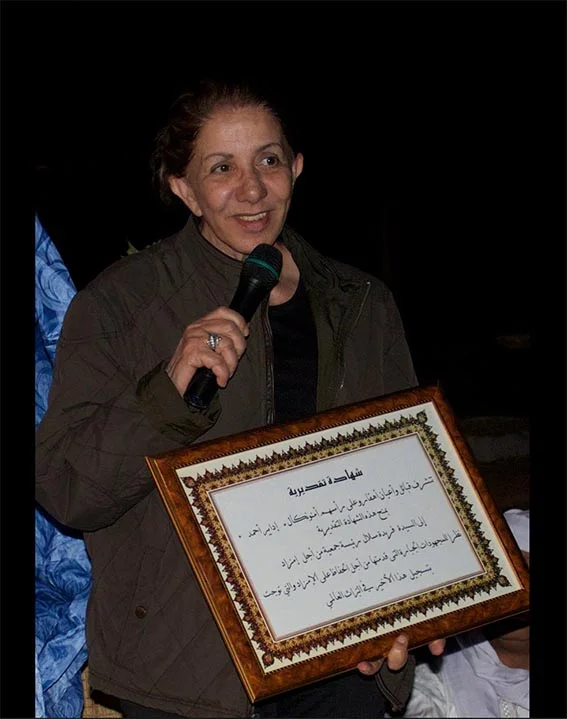 Farida Sellal — hommage pour l'imzad
