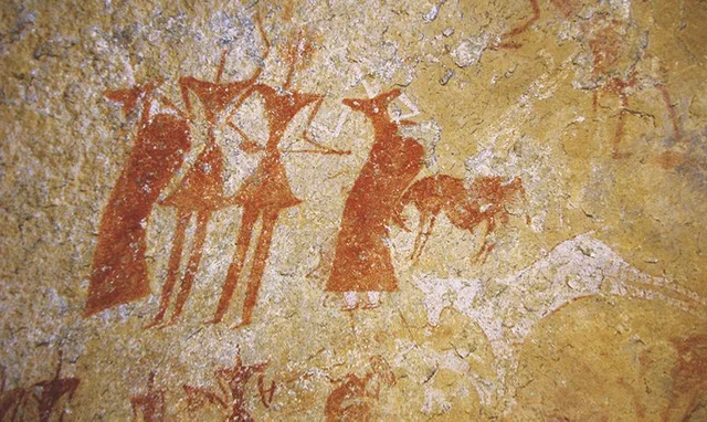 Peinture rupestre de Tenkabrane